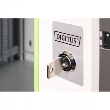 Sienas skapis Digitus DN-19 12-U Unique Series 600x450 mm