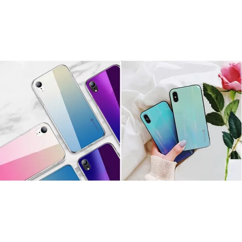 Aizsargmaciņš Evelatus Samsung A20 Gradient Glass 3, Under Water dizains