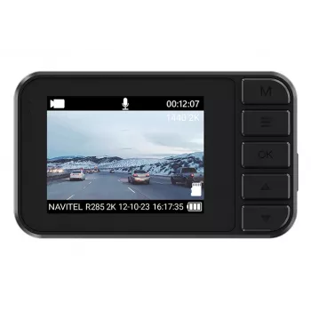 Auto videoreģistrators Navitel R285 2K, 2 collu IPS displejs, 2560×1440, iebūvētas kartes