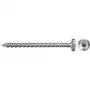 Skrūve koka FISCHER 670332 — metāla koka skrūve 40 mm, Ø 4,5 mm, vītnes garums 35 mm, 200 gab.