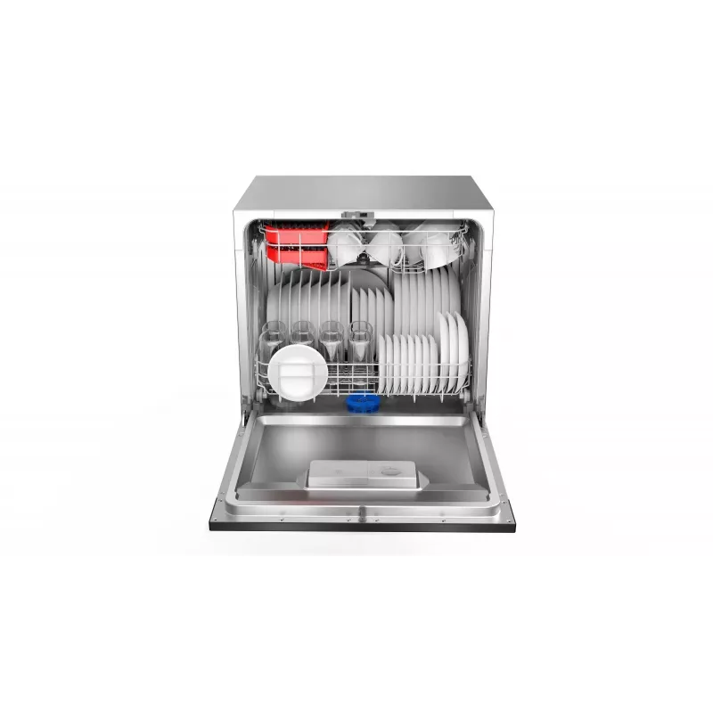 Iebūvējamā trauku mazgājamā mašīna Toshiba DW-08T2EE(S)-PL — 8 komplekti, F energoklase, 49 dB, 55×59×50 mm