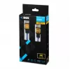 HDMI kabelis IBOX ITVFHD04 1.5 m, HDMI 2.0, 18 Gbps, 4K (4096×2160), apzeltīti kontakti, vīrietis-vīrietis