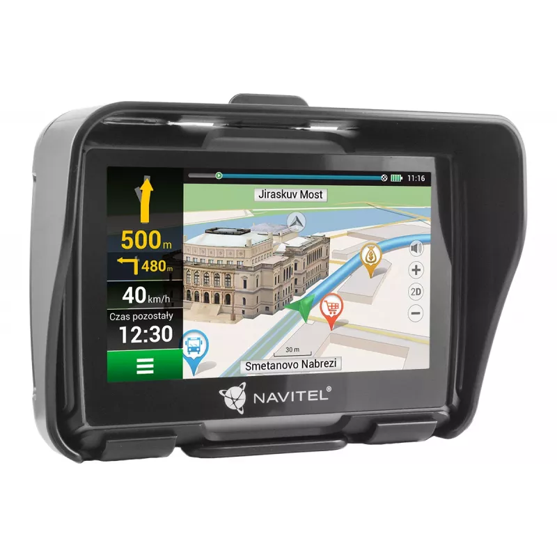 Navitel G550 MOTO | Motocikla GPS navigācija | 4.3 collu skārienekrāns | Bluetooth | Iekļautas kartes