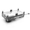 Alphacool Core Flat Reservoir 240 ar VPP sūkni - labā puse