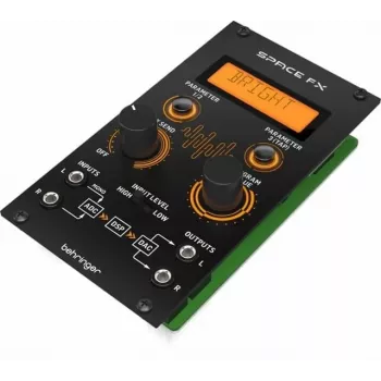 Efekta bloks Behringer SPACE FX 0720-ABQ86-001 — modulārs telpas efekta procesors