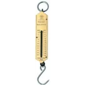 Mehāniskais atsperu svars c.k tools T6202 025 — 0–12.5 kg, 0.5 kg iedaļas, misiņa skala, melns korpuss