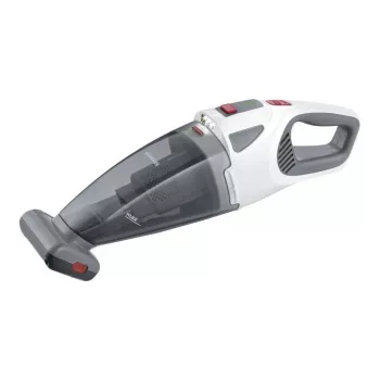 Severin HV 7146 bezvadu slotiņsūcējs/slapjās un sausās tīrīšanas slotiņa, 120 W, pelēks/sarkans/balts, 2.2 Ah