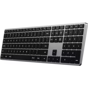 Satechi SLIM X3 Bluetooth tastatūra QWERTZ vācu melna - pelēka (ST-BTSX3M-DE)