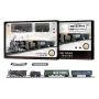 Elektriskais rotaļu vilciens Artyk Train Vintage 173806, bateriju darbināms retro stila dzelzceļa komplekts
