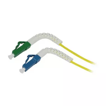 Synergy 21 LWL-1-Faser-Patchk. 1.0mtr.LC-LC(APC) - 9/125u - OS2 - G657A2 - AD=2mm - flexible Knickschutztülle (S215721)
