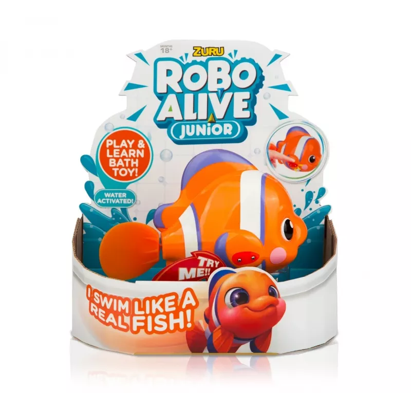 Robo Alive Junior Peldēšanas Dzīvnieki Mix Pīle, Zivs, Krokodils