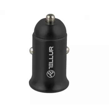 Auto lādētājs Tellur PD60W QC30W T-MLX43921 — 60W PD un 30W QC ātra uzlāde transportlīdzeklim
