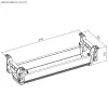 Maclean zemgalda kabeļu/organizators, max. slodze 5 kg, balts, MC-106 W