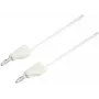 VOLTCRAFT Mērīšanas vads [4 mm spraudnis - 4 mm spraudnis] 1.5 m Balts MSB-300 (MSB-300-1.5-WS)