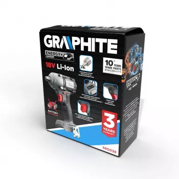 Bezvadu trieciengriezējatslēgas Graphite 58G038