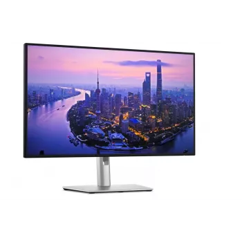 Dell U2725QE 27 collu IPS UHD monitors, 3840×2160, 120 Hz, 8 ms, HDMI, sudraba