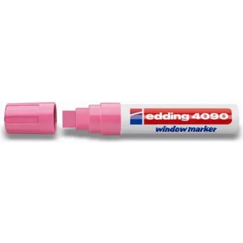 Marķieris krītam Edding 4090 Chisel Pink