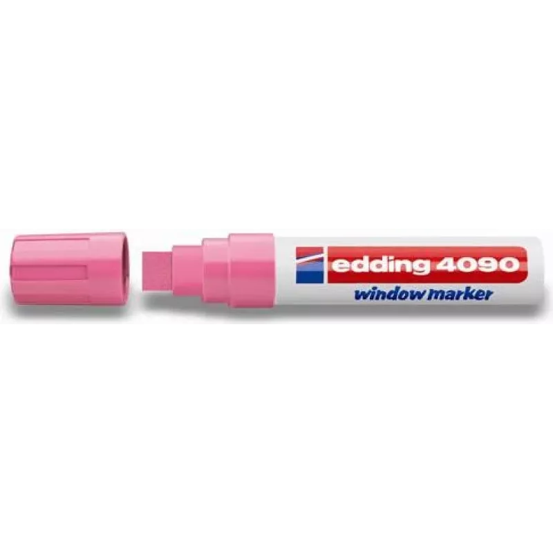 Marķieris krītam Edding 4090 Chisel Pink