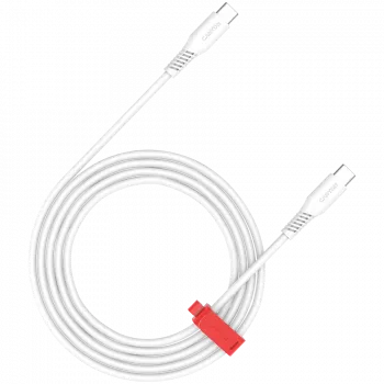 USB-C uz USB-C kabelis CANYON CC100SC 100W 1,2 m balts