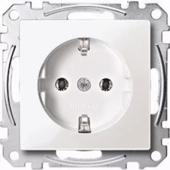 Kontaktligzda merten MEG2301-0325 CEE 7/3 balta 250 V 16 A termoplasts