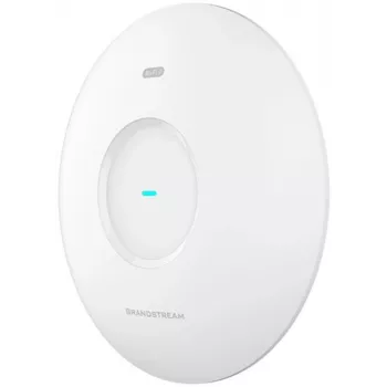 Piekļuves punkts Grandstream GWN7670 – divu joslu 2.4/5 GHz Wi‑Fi 802.11ac, MU‑MIMO, PoE, 2x RJ‑45, atbalsta 256 lietotājus, sienas stiprinājums, balts