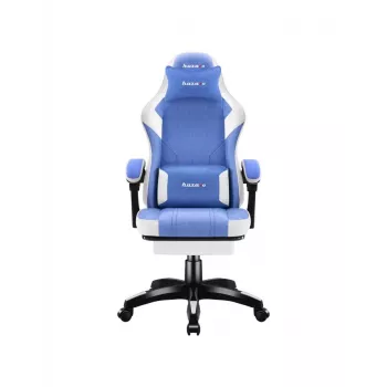 Spēļu krēsls huzaro Force 3.7 Zils – ergonomisks dizains, regulējams augstums