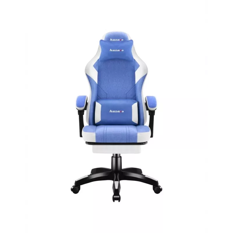 Spēļu krēsls huzaro Force 3.7 Zils – ergonomisks dizains, regulējams augstums