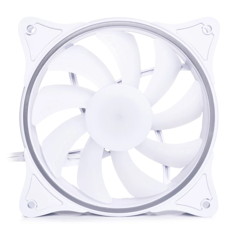 Alphacool Rise Aurora 120mm ARGB korpusa ventilators - balts