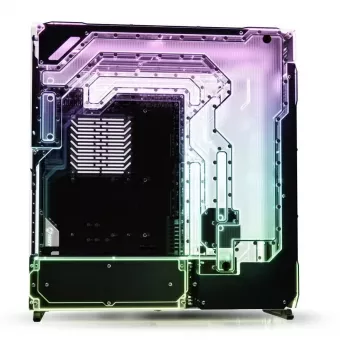 Sānu panelis PC korpusam Singularity Spectre 4 Dual Loop, caurspīdīgs akrils
