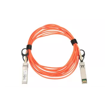 Extralink AOC SFP+ 10Gbps 5m vīriešu/vīriešu pilns duplekss SFP+ AOC kabelis