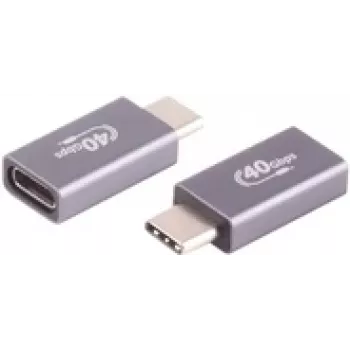 ShiverPeaks BS13-60004 USB 4.0 adapteris, USB-C spraudnis – USB-C ligzda, metāla