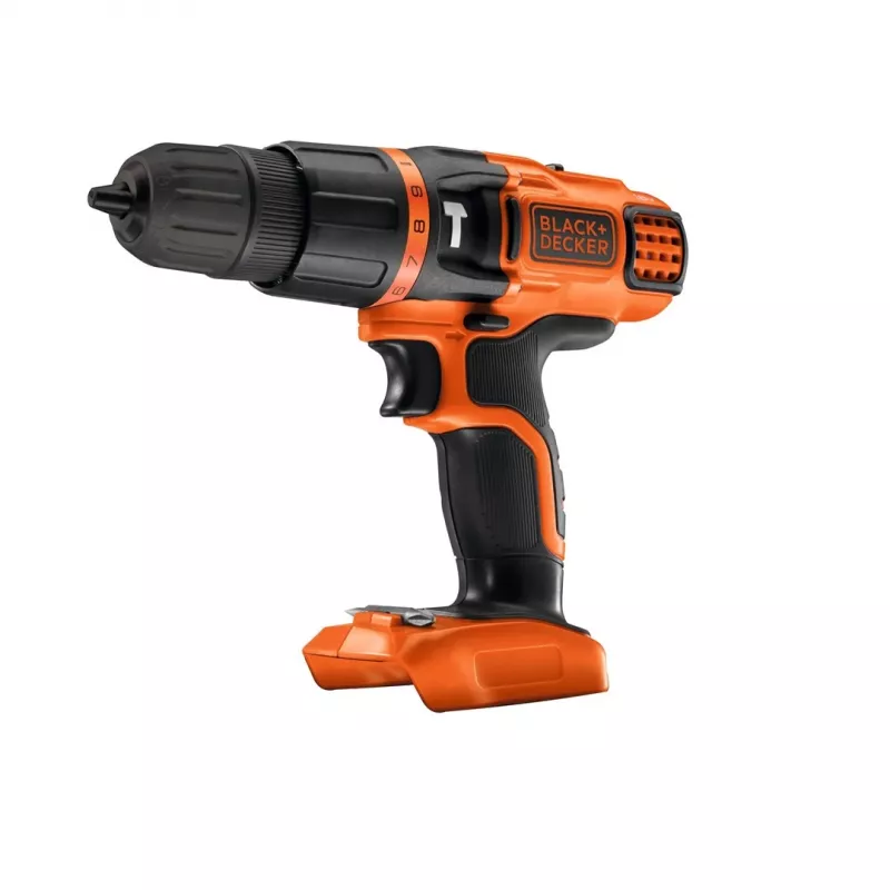Bezvadu triecienurbis Pistolgrip Black & Decker BDCH188N-XJ 1350 RPM, 18V
