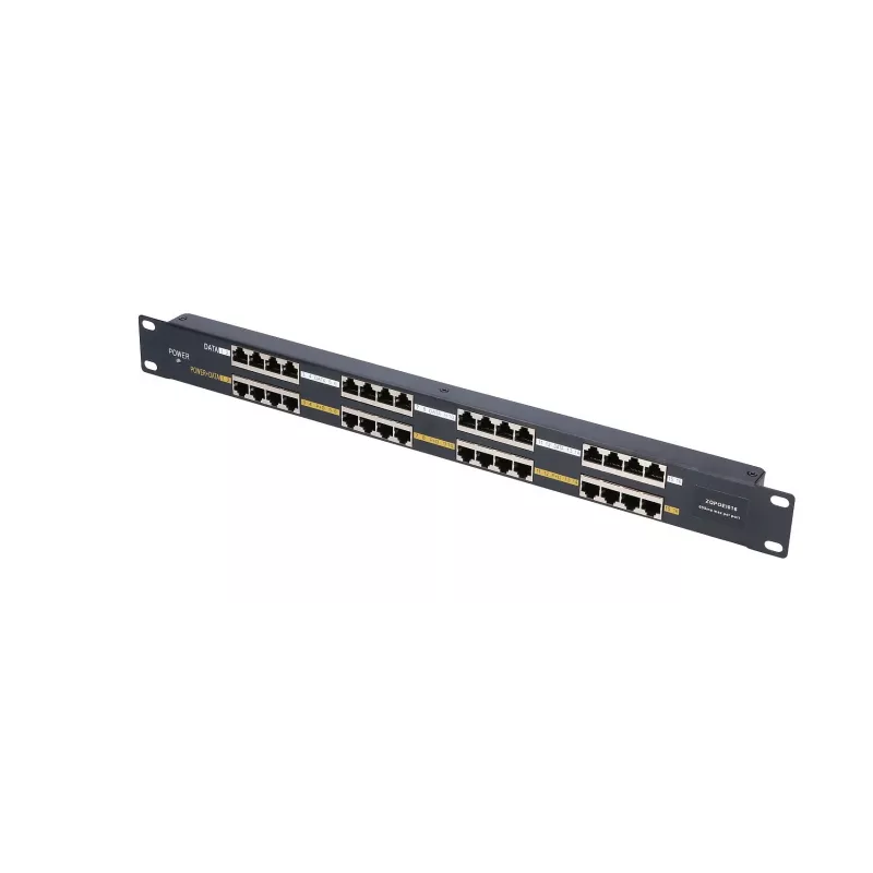 Extralink PoE Injector 16 Portu 16x 100Mb/s RJ45, Rackmount