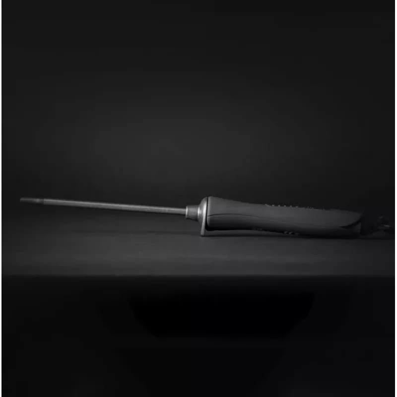 Revamp TO-1100-EU Progloss matu cirtošanas irbulis, 10 mm keramikas stienis, 120–210 °C, melnā krāsā