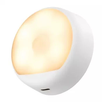 Kustību sensors nakts gaisma Yeelight YLYYD-0024, baterijas darbināma, silta balta