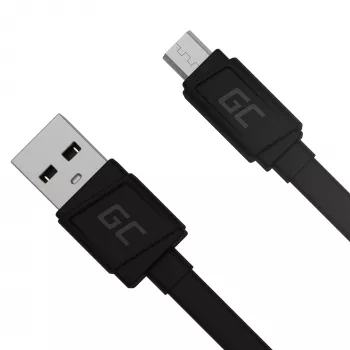 Matte Flat Cable - USB-A uz Micro-USB