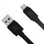 Matte Flat Cable - USB-A uz Micro-USB