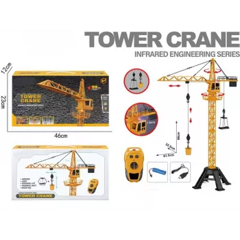 Torņa celtņa R/C modelis Madej 013211 – radio vadāma celtniecības rotaļlieta