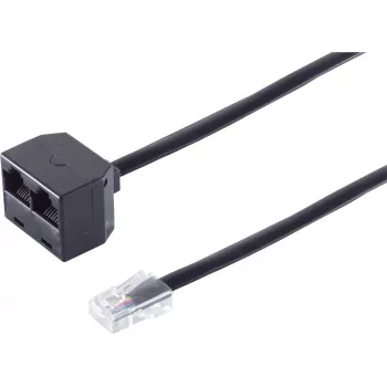 Adapter ShiverPeaks 71233-8 – 8/8 uz 2 vadiem, modelis 71233-8