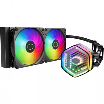 COOLER MASTER MasterLiquid MLX-D24M 240mm ARGB šķidruma CPU dzesētājs