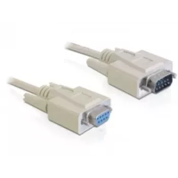DeLOCK RS-232 seriālais kabelis 1m Beige DB-9 82984