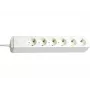 brennenstuhl pagarinātājs Eco-Line, 6 kontaktligzdas, balts (1159420015)