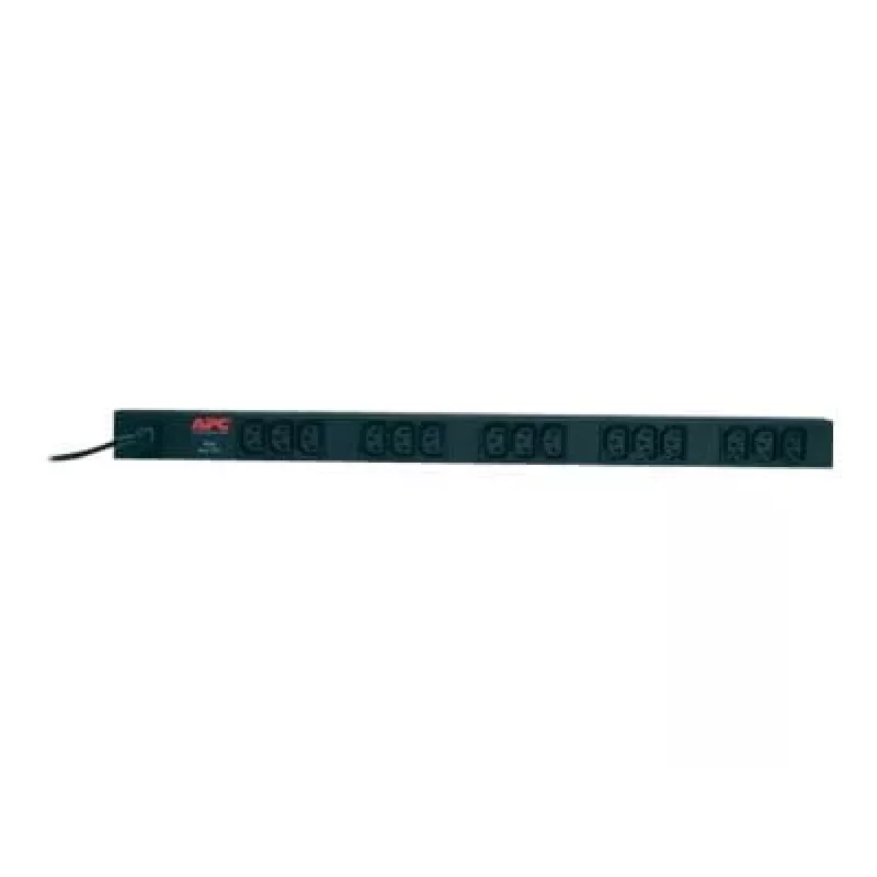 APC RACK PDU BASIC ZERO U 10A 230V strāvas sadalītājs 15 kontaktligzdas 0U Melns