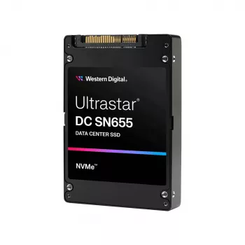 SSD disks WESTERN DIGITAL Ultrastar DC SN655 7.68TB PCIe TLC ISE Dual Port