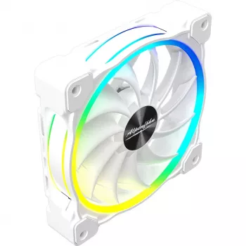ALPENFÖHN Wing Boost 3 ARGB 120mm Ventilatoru 3-Paka Balts