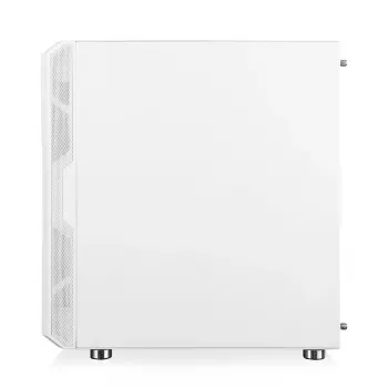 PC korpuss MODECOM AMIRANI ARGB Midi Tower Balts — ATX/ITX, 35 cm GPU, 16.5 cm CPU dzesētājs, 2x200 mm ventilatori