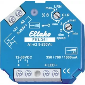 Sienas dimmeris Eltako FKLD61 300W 1–10V LED gaismekļiem
