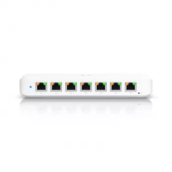 Ubiquiti Ultra 210W pārvaldāms L2 Gigabit Ethernet PoE slēdzis, balts
