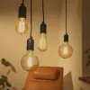 Viedā spuldze Denver LBF-405 Wi-Fi Melna 4.9W 220-240V