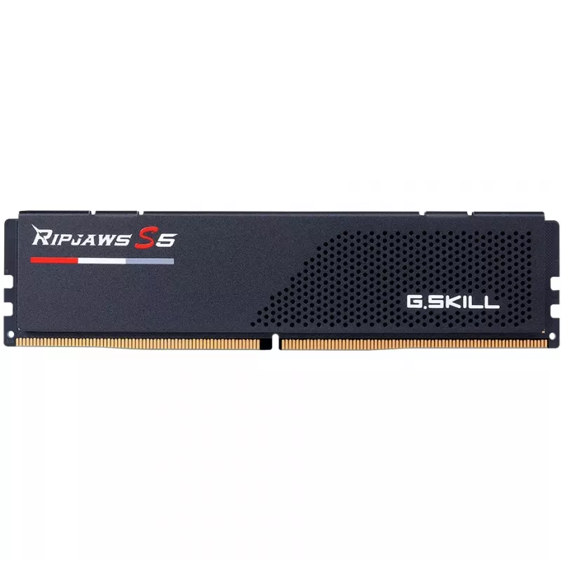 G.Skill Ripjaws S5 64 GB (2x 32 GB) DDR5-5600 Dual-Kit, atmiņa, melna, F5-5600J3636D32GX2-RS5K, Intel XMP